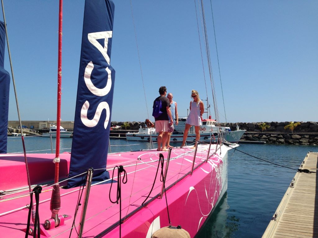 team SCA boat